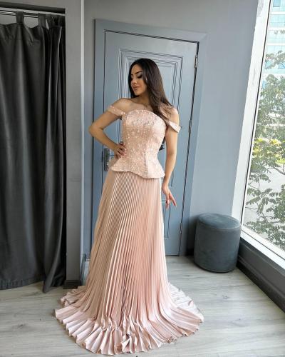 فستان زواج نودي