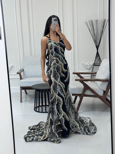 فستان اسود حفلات