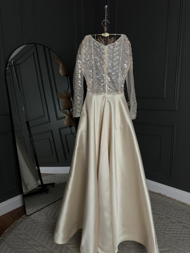 فستان زواج ساتر