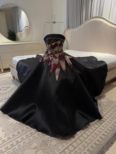 فستان زواج منفوش