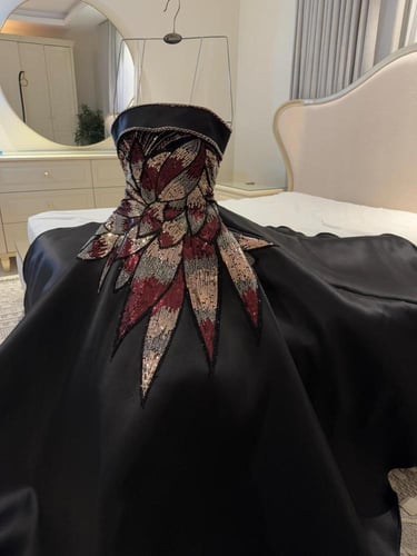 فستان زواج منفوش