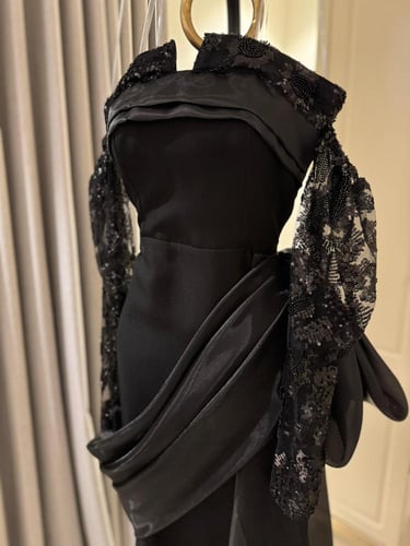 فستان اسود حفلات