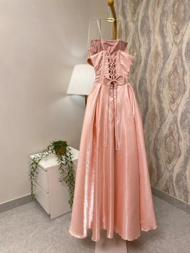 فستان زواجات بينك