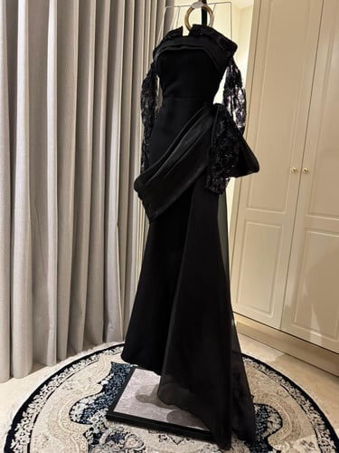 فستان اسود حفلات