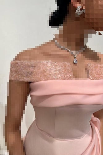 فستان سهره بينك