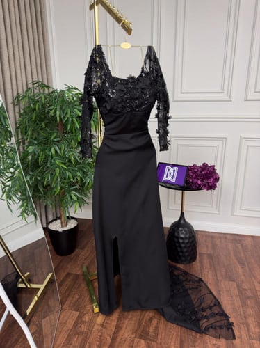 فستان اسود سهره