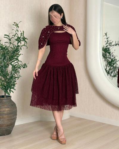 فستان للعيد دانتيل