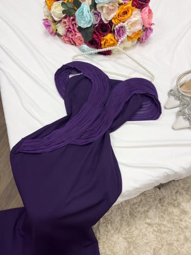 فستان ناعم بنسفجي