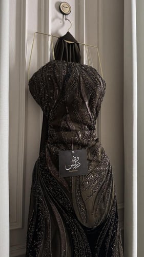 فستان ماسك مطرز حفلات