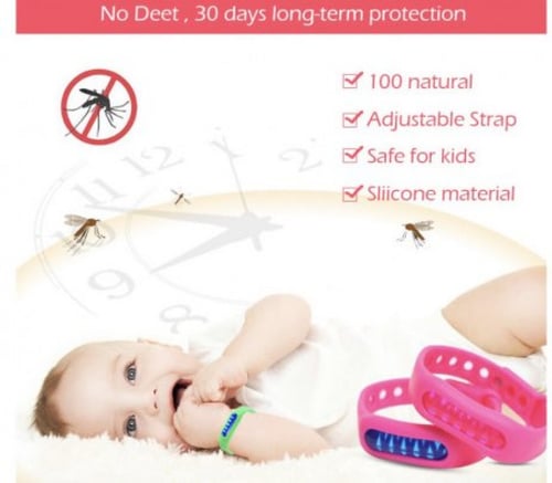 اسوارة وقاية من الحشرات والبعوض للبالغين والأطفال