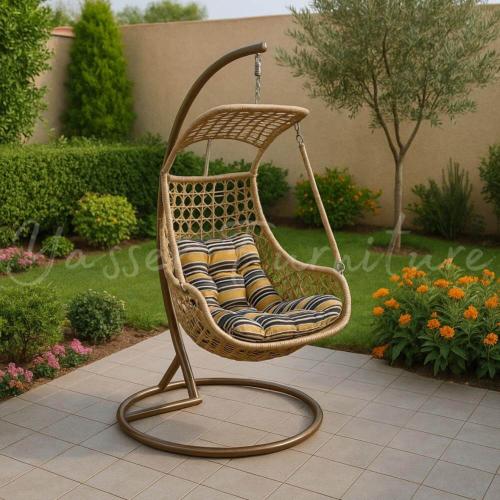 كرسي أرجوحه بعدة ألوان.