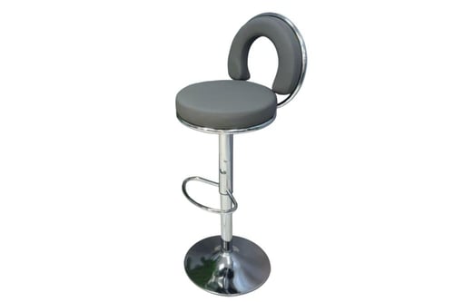 كرسي بار بستم قماش جلد بعدة ألوان.