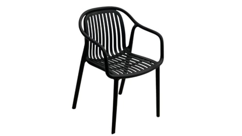 كرسي فايبر موديل خطوط بقواعد جانبيه بعدة ألوان.