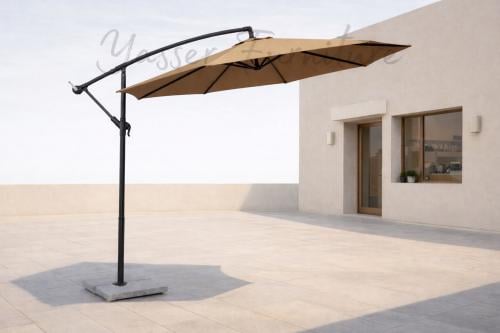 مظله خارجيه قابله لطيء مقاس 2.85م