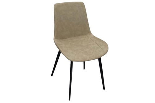 كرسي مفرد قماش جلد بعدة ألوان.