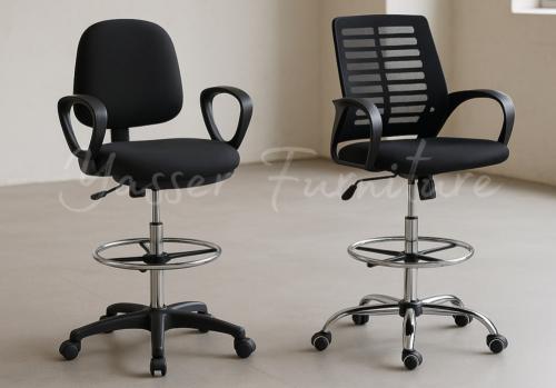 كرسي كاونتر بار متعدد الأستخدام بعدة موديلات.