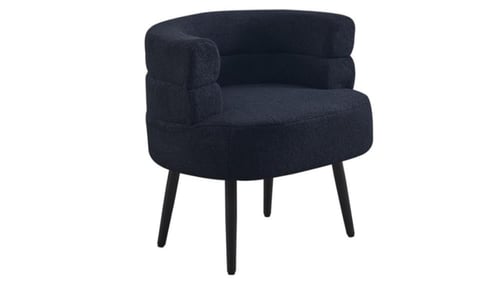 كرسي دائري قماش بوكليه بعدة ألوان.