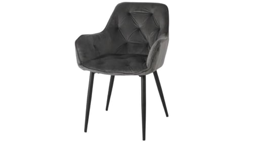 كرسي مطرز قماش مخمل ناعم بعدة ألوان.