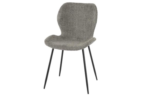 كرسي مموج قماش بوكليه بعدة ألوان.