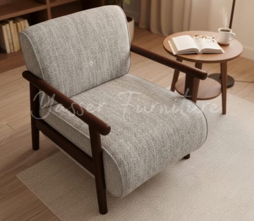 كرسي أسترخاء مميز بجلسة عميقة ومريحة وبعدة ألوان.