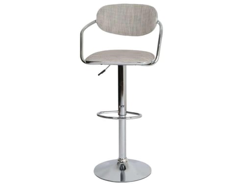 كرسي بار بستم قماش سلك ناعم بعدة ألوان.