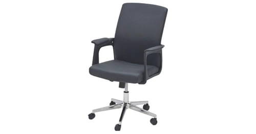 كرسي مكتبي دوار قماش سلك ناعم بعدة ألوان.