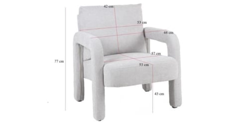 كرسي عصري فاخر يمنح راحة وأناقة تدوم بعدة ألوان.