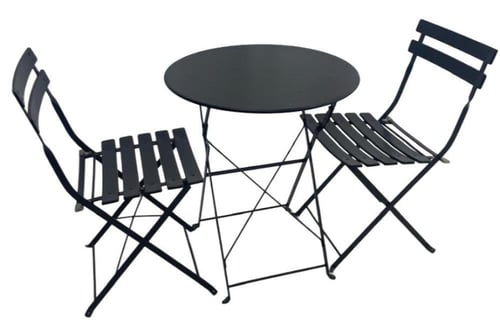 كرسين + طاوله حديد قابله لطيء بعدة ألوان.