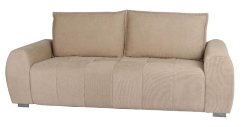 كنبة فاخرة بتفاصيل ناعمه متعددة الألوان.