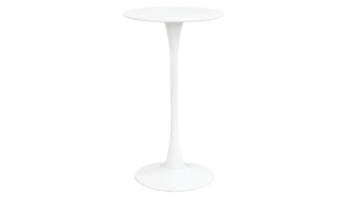 طاولة بار حديد سطح خشب مقاس 60سم بعدة ألوان.