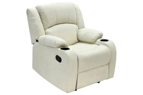 كرسي أسترخاء قماش مخمل ناعم بعدة ألوان.