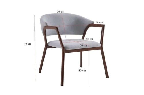 كرسي كلاسيكي بقماش سلك وقاعدة حديد خشبي بعدة ألوان...