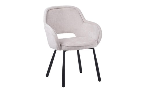 كرسي قماش مخمل ناعم بعدة ألوان.