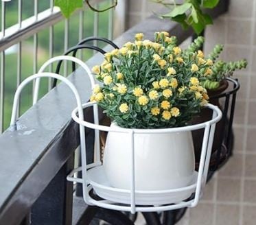 سلة حديقة رفوف معلقة - 30 * 15 سم