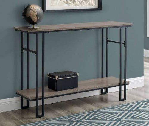 كونسول 120×30×90 سم - بني وأسود