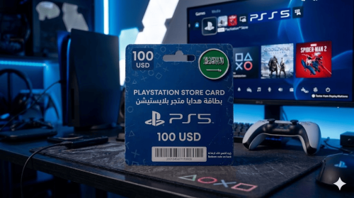 بطاقة ستور بلايستيشن سعودي 100$ - شحن فوري