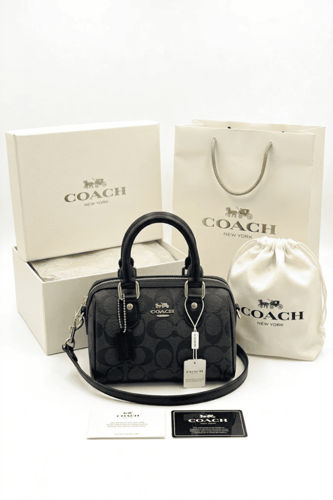 شنطة كوتش ميني بوسطن سيجنتشر الفاخرة للنساء