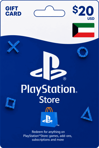 بطاقة بلايستيشن ستور كويتي 20 دولار | PlayStation...