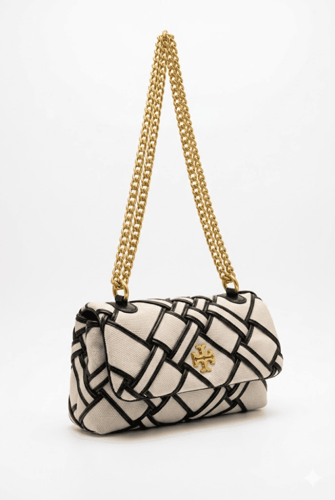 شنطة توري بورش المنسوجة الأصلية الفاخرة | Tory Bur...