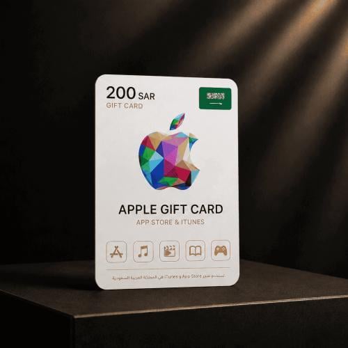 بطاقة آبل السعودية 200 ريال | Apple Gift Card