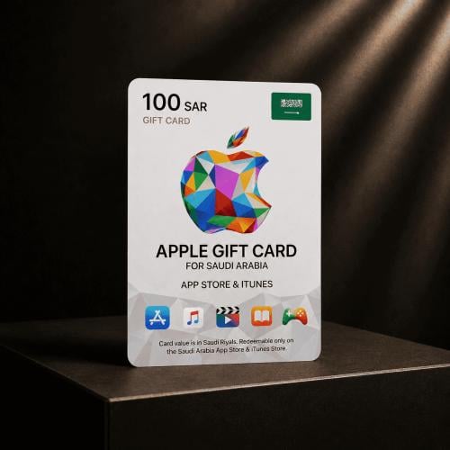 بطاقة آبل السعودية 100 ريال | Apple Gift Card