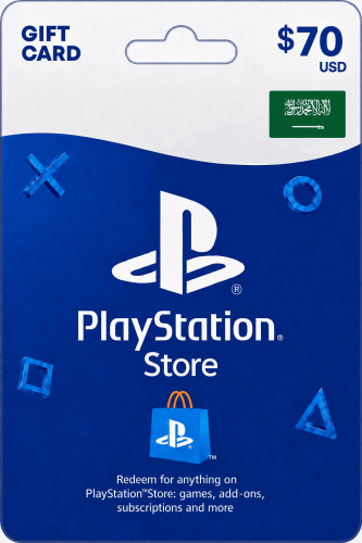 بطاقة بلايستيشن ستور سعودي 70 دولار | PlayStation...