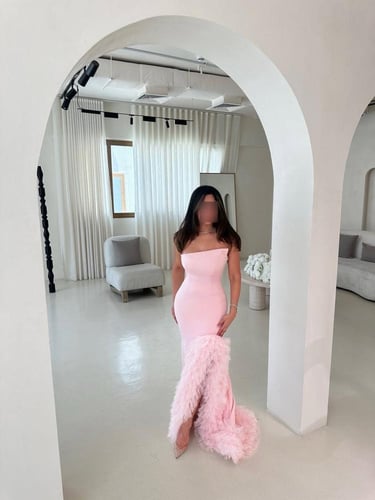 فستان ناعم باربي تل ناعم