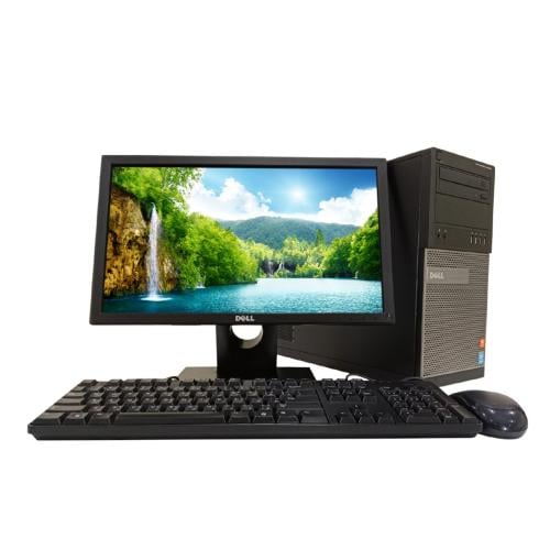 كمبيوتر ديل مكتبي مجدد Intel Core i5 الجيل الرابع...