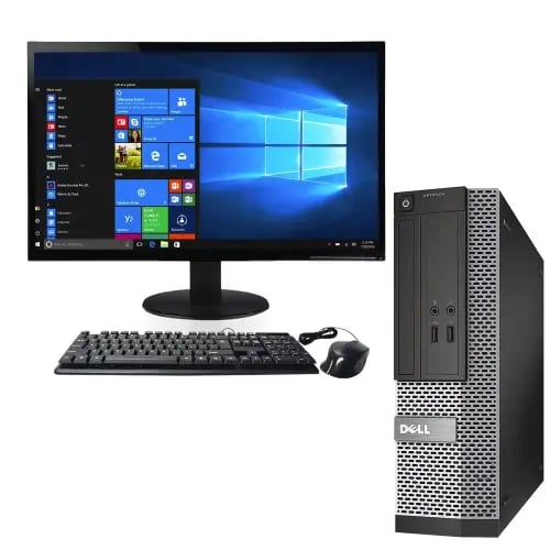 كمبيوتر ديل مكتبي مجدد إنتل كور i5 مع شاشة 19 انش...