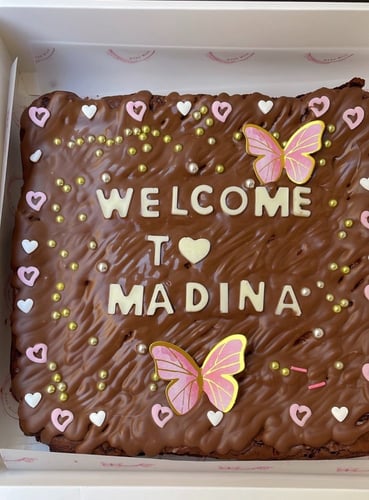 براونيز (مع كتابة)