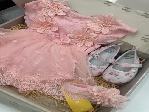 طقم فلور بينك