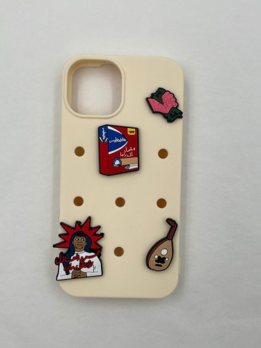 كفر جوال ايفون كروكس مع تشارمز