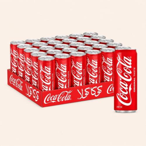 Coca-Cola tall cans, 30 pieces
