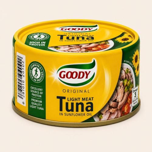 Goody Large Light Tuna 48*185g Oil